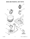 Diagram for 03 - Base And Pedestal Unit Parts