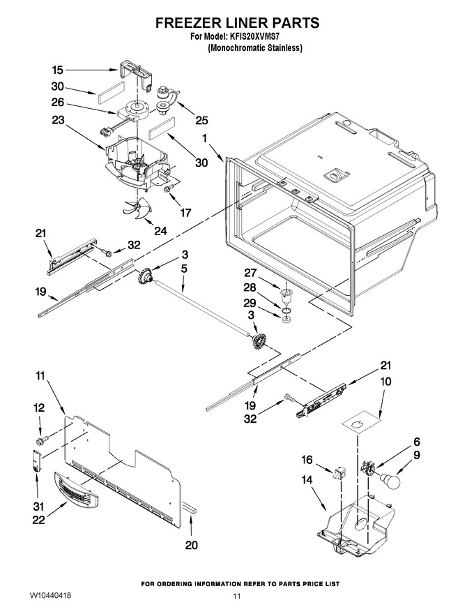 Diagram for KFIS20XVMS7