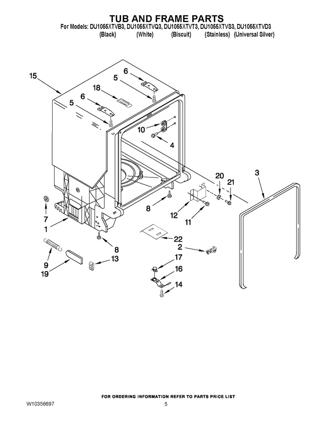 Diagram for DU1055XTVS3