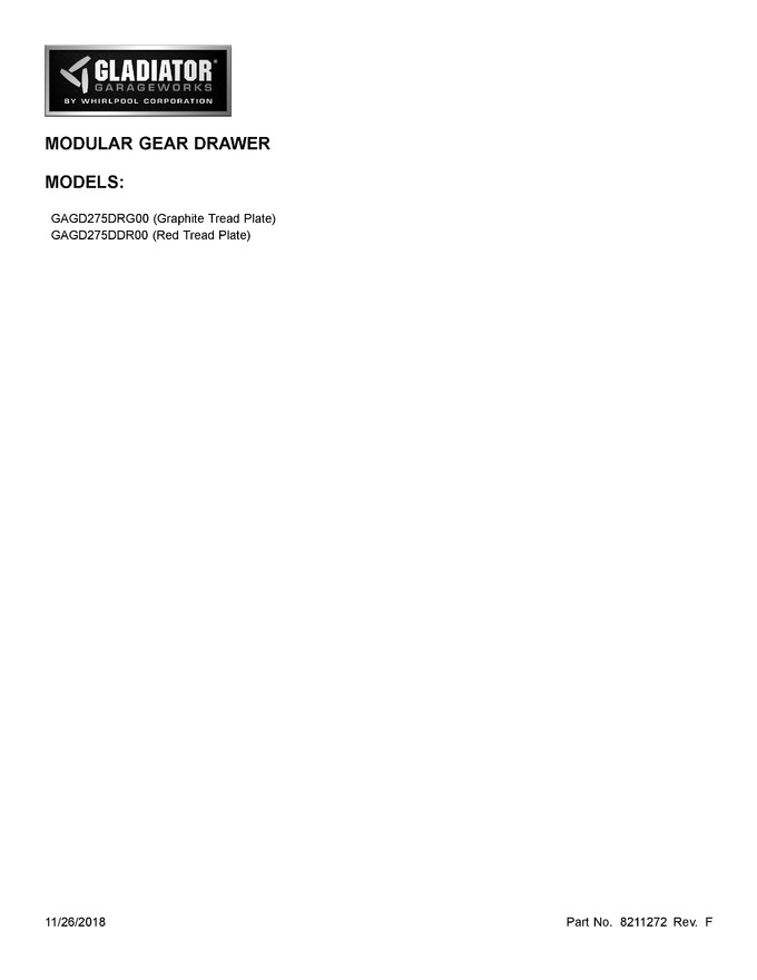Diagram for GAGD275DDR00