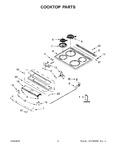 Diagram for 02 - Cooktop Parts