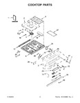Diagram for 02 - Cooktop Parts
