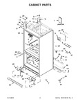 Diagram for 02 - Cabinet Parts