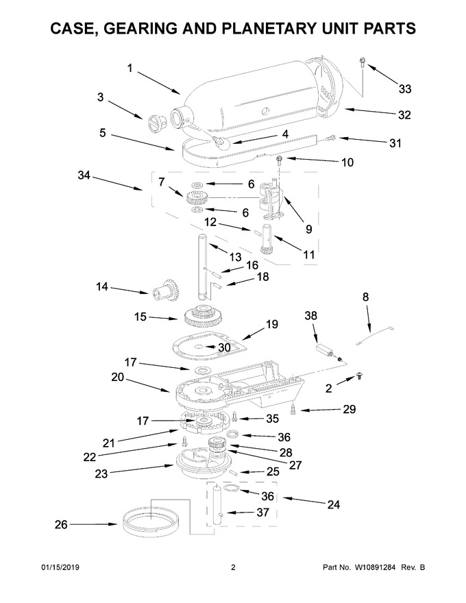 Diagram for 5KPM5CWH0