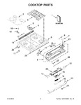 Diagram for 02 - Cooktop Parts