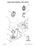 Diagram for 03 - Base And Pedestal Unit Parts