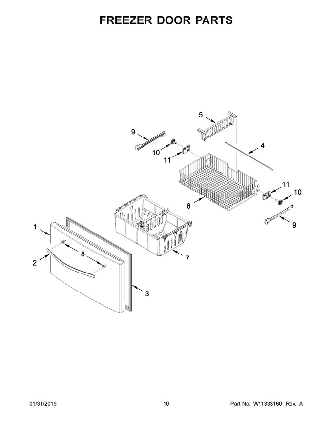 Diagram for WRF555SDFZ09