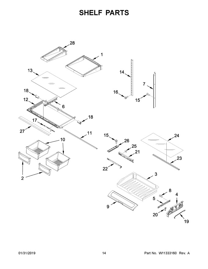 Diagram for WRF555SDFZ09