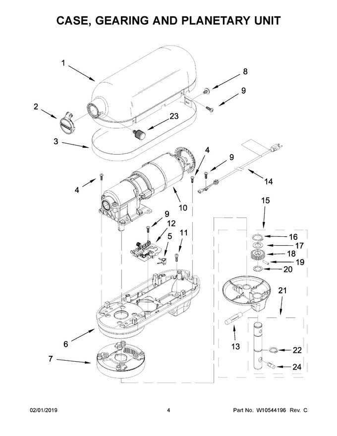 Diagram for KSM7586PMZ1