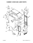 Diagram for 02 - Cabinet, Door And Liner Parts