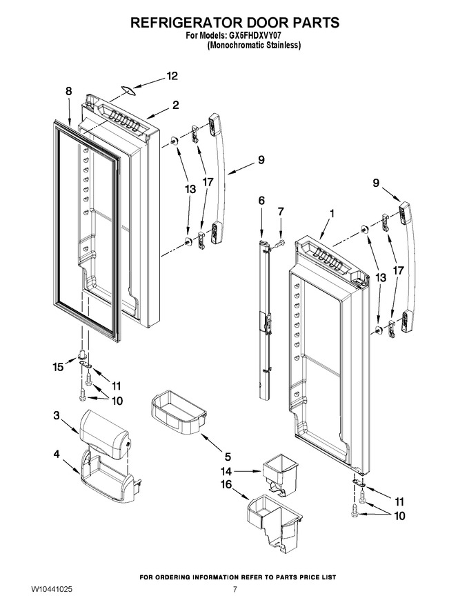 Diagram for GX5FHDXVY07