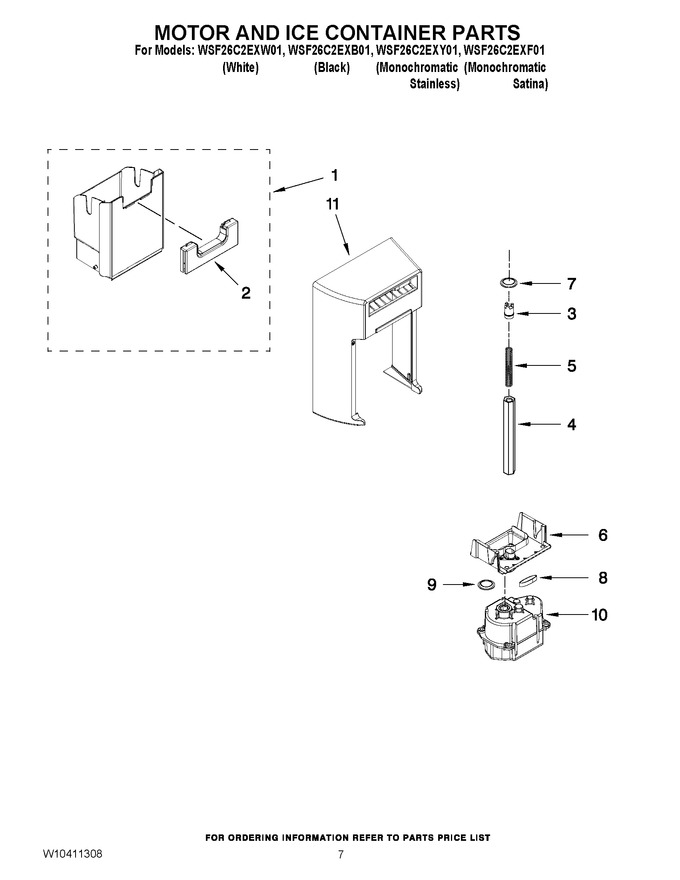 Diagram for WSF26C2EXY01