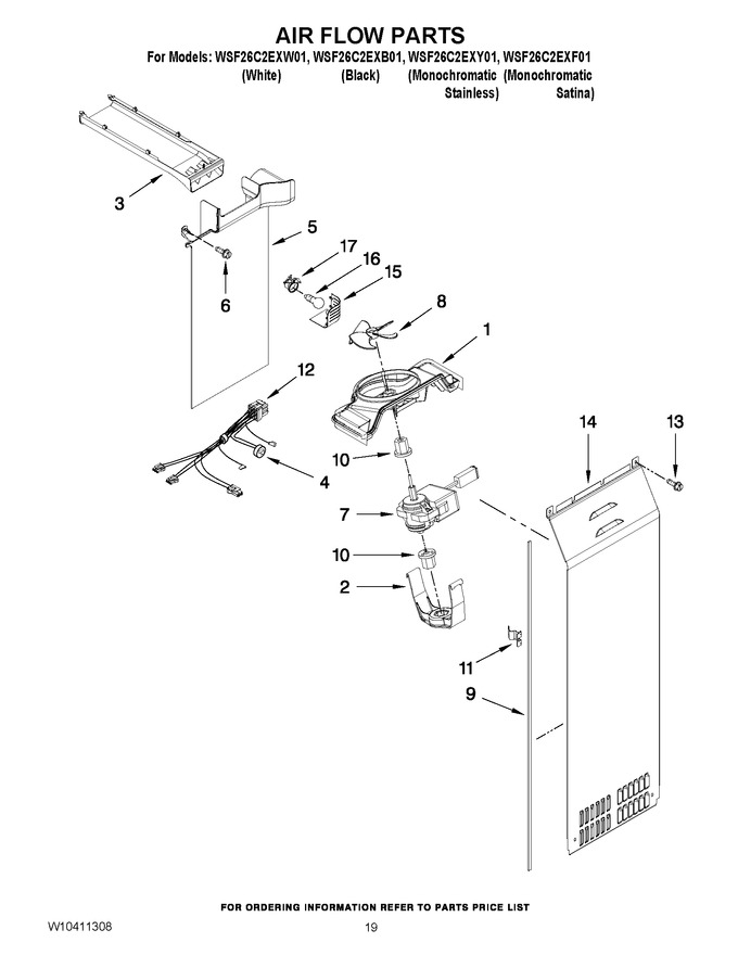 Diagram for WSF26C2EXY01