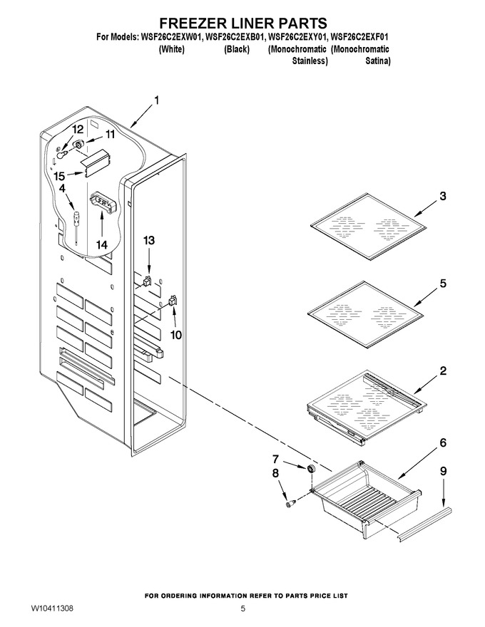 Diagram for WSF26C2EXY01