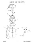Diagram for 04 - Basket And Tub Parts