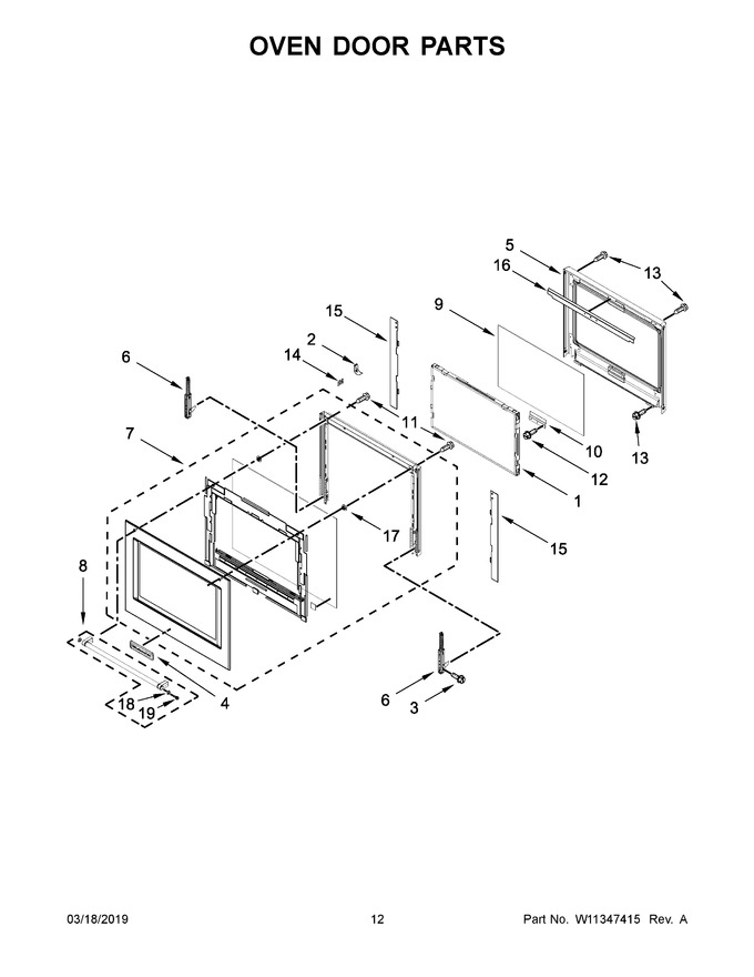 Diagram for KOCE507EWH08