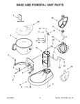 Diagram for 04 - Base And Pedestal Unit Parts