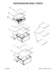 Diagram for 04 - Refrigerator Shelf Parts
