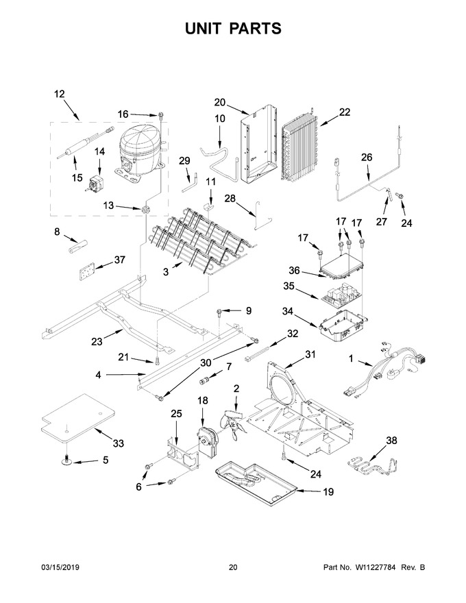 Diagram for WRS331SDHW00