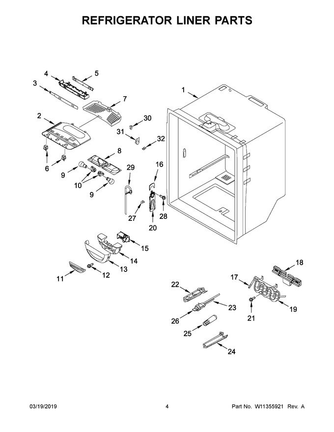 Diagram for WRF540CWHB01