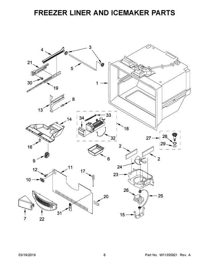 Diagram for WRF540CWHB01
