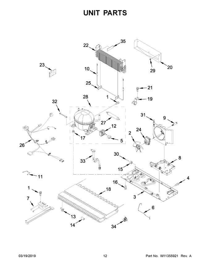 Diagram for WRF540CWHB01