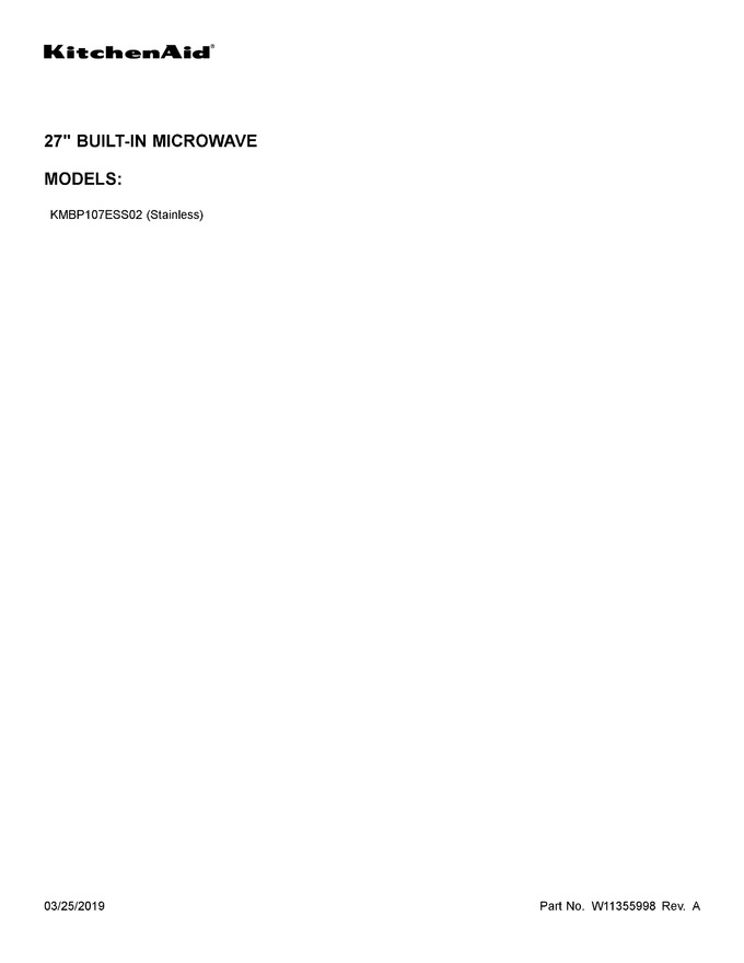 Diagram for KMBP107ESS02