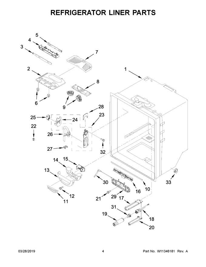 Diagram for KRFF305EWH02