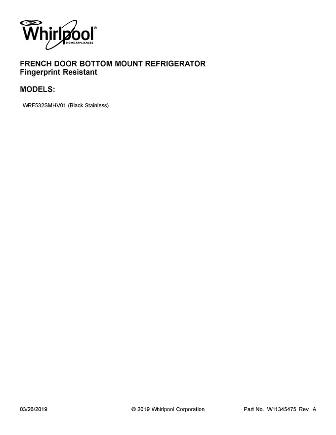 Diagram for WRF532SMHV01