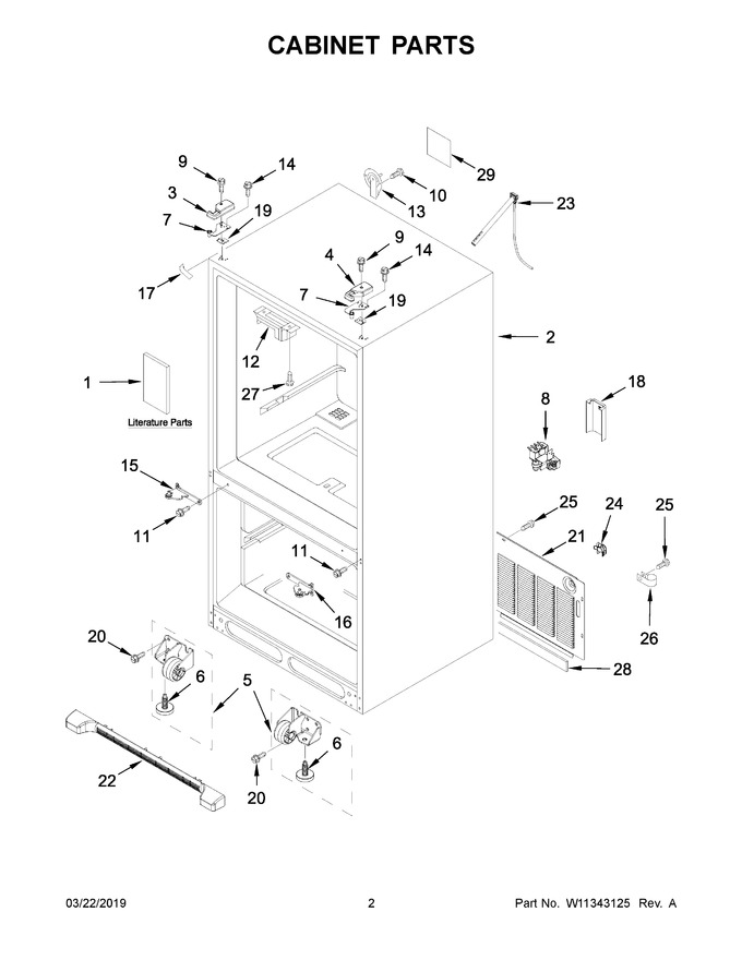 Diagram for WRF535SMHZ02
