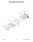 Diagram for 04 - Microwave Door Parts