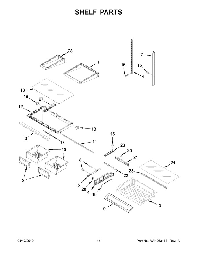 Diagram for WRF555SDHB01