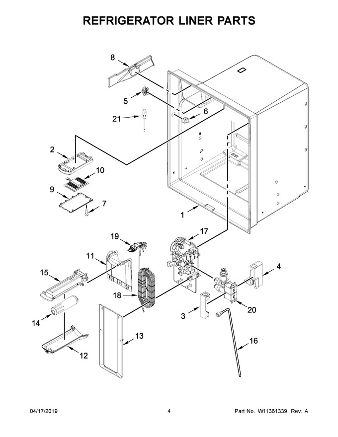 Diagram for WRF555SDHV02