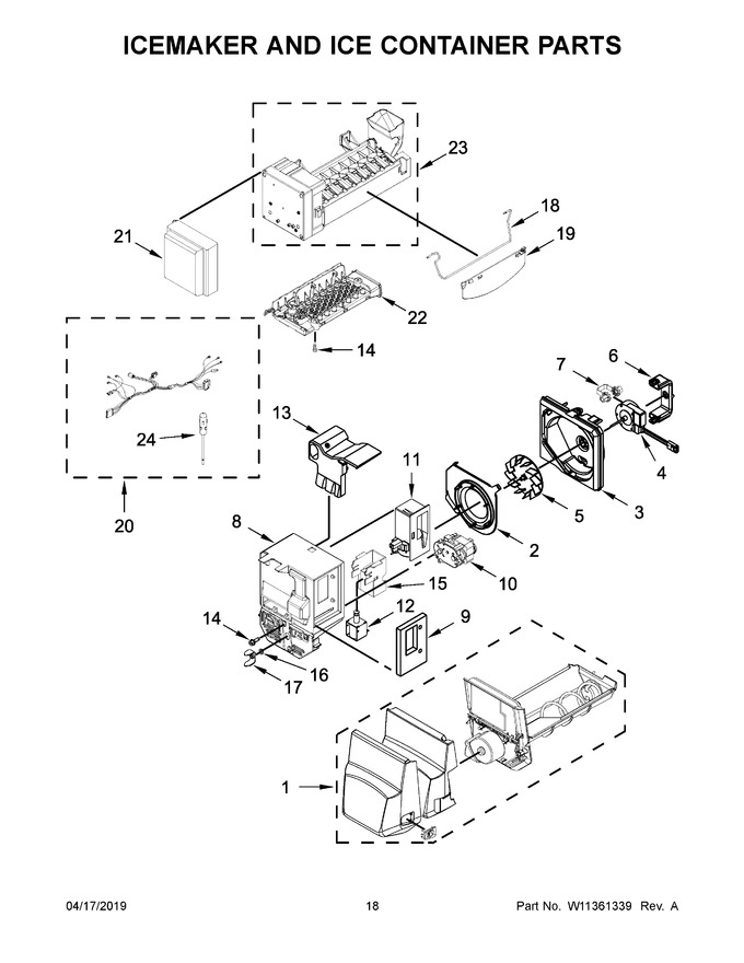 Diagram for WRF555SDHV02