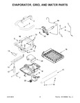 Diagram for 03 - Evaporator, Grid, And Water Parts
