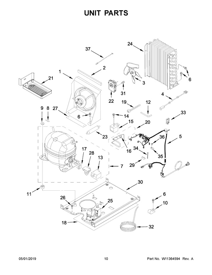 Diagram for KUID508HPS00