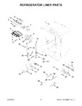 Diagram for 03 - Refrigerator Liner Parts