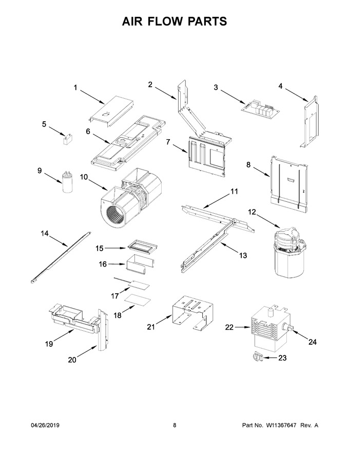 Diagram for YWML75011HV5