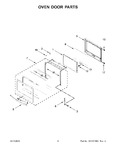 Diagram for 04 - Oven Door Parts
