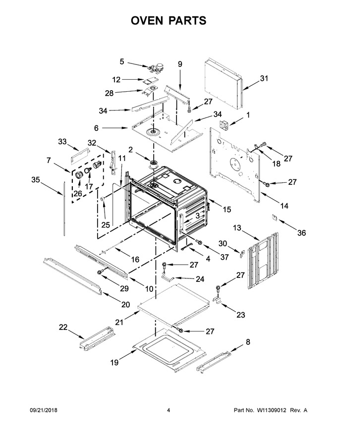 Diagram for WOC75EC7HV01