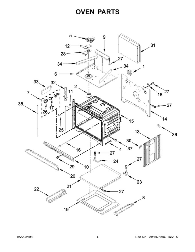 Diagram for WOC75EC7HV03
