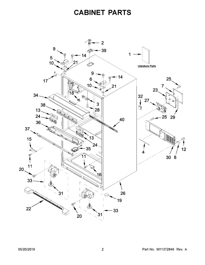 Diagram for WRX735SDHZ01