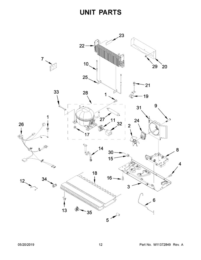 Diagram for WRX735SDHZ01