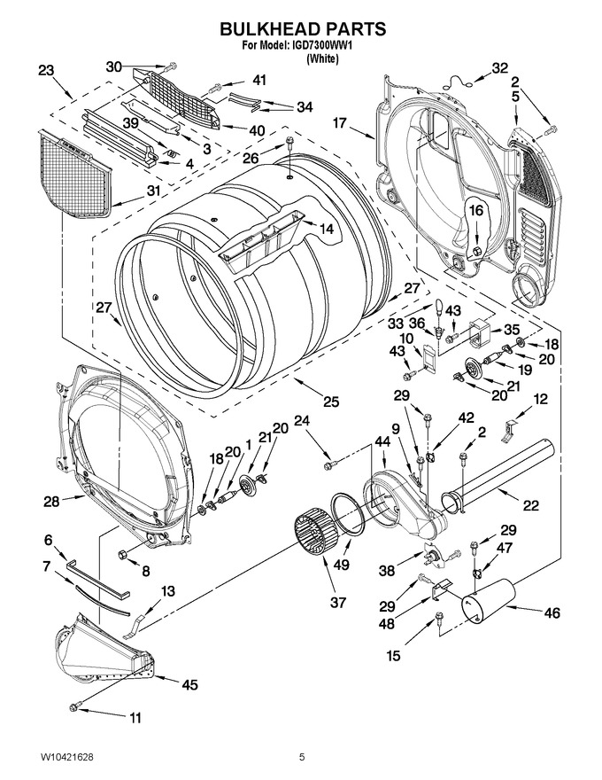 Diagram for IGD7300WW1