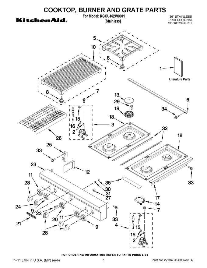 Diagram for KGCU462VSS01