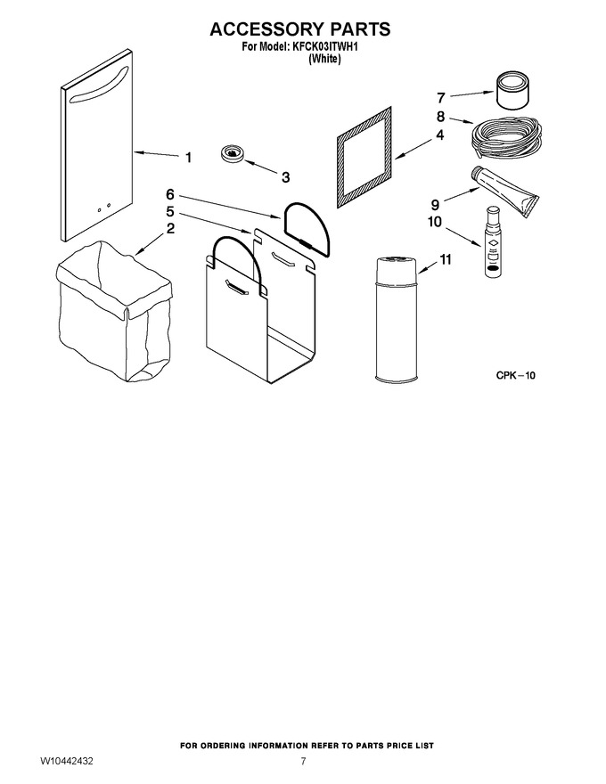 Diagram for KFCK03ITWH1