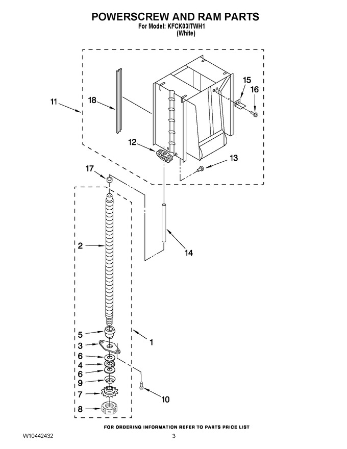 Diagram for KFCK03ITWH1