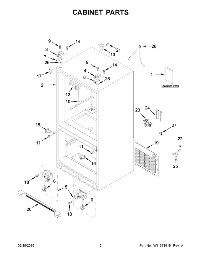 Diagram for WRFA32SMHZ02