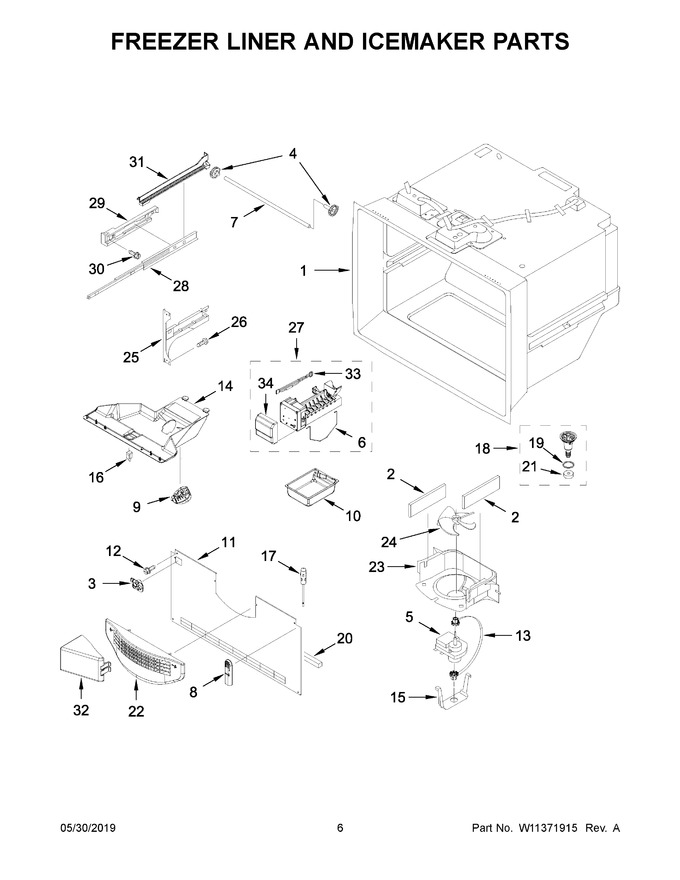 Diagram for WRFA32SMHZ02