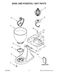 Diagram for 05 - Base And Pedestal Unit Parts